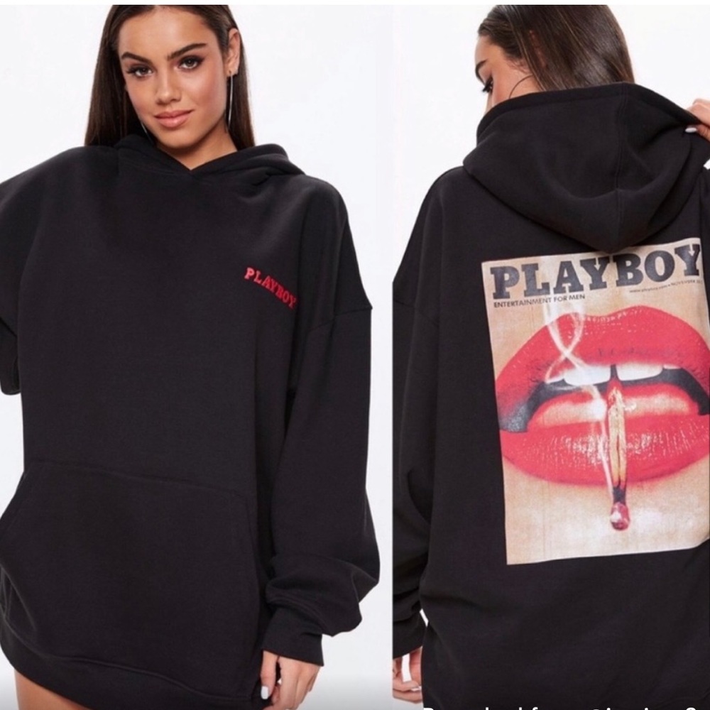 Missguided playboy sweatshirt